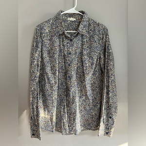 Floral button‎ down⭐️